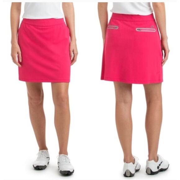 Vineyard Vines Pink 17" Side-Zip Golf Skort - Size XL - Picture 1 of 16